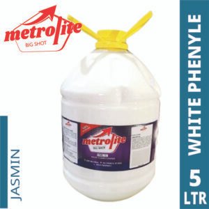 5 LTR JASMIN White Phenyle - METROLITE